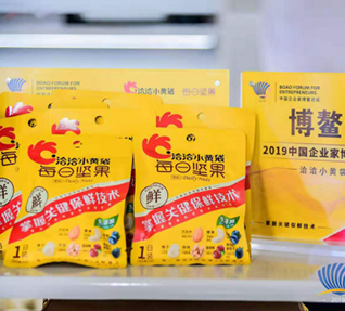 洽洽小黄袋每日坚果——2019中国好色先生污污视频下载家博鳌论坛大会“指定坚果”